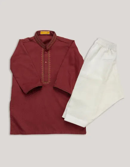 KIDS RED SHALWAR KAMEZ